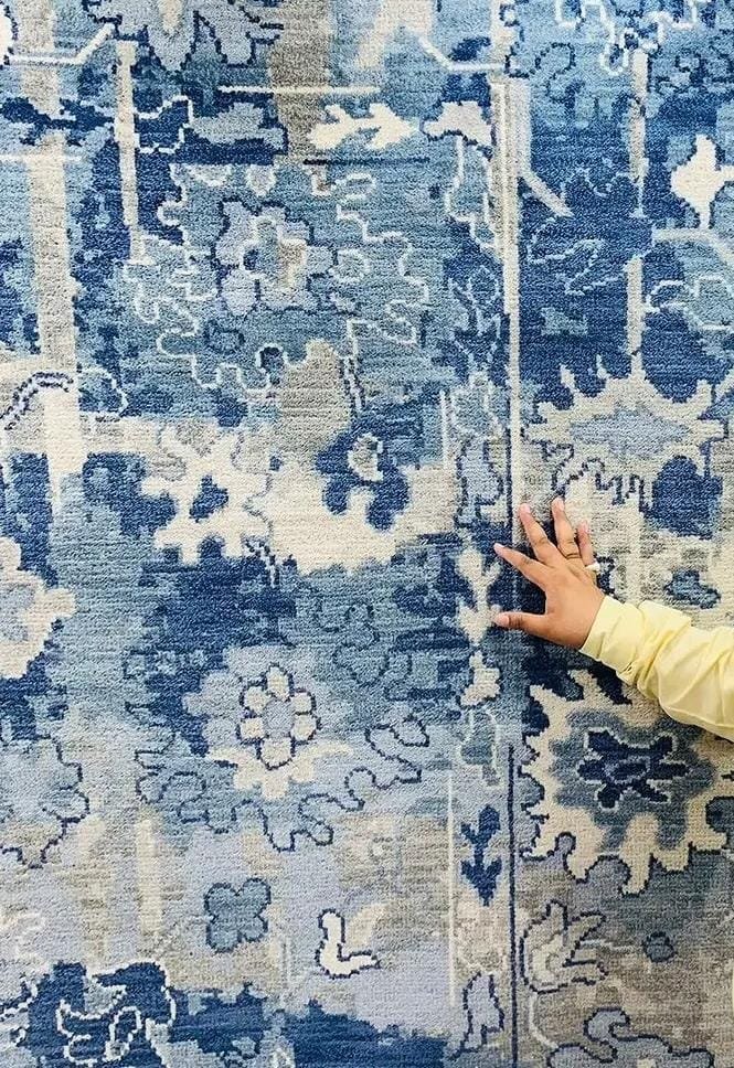 The Art of the Turkish Knot: Heritage Oushak and Textured Masterpieces by Shukla Brothers Cover