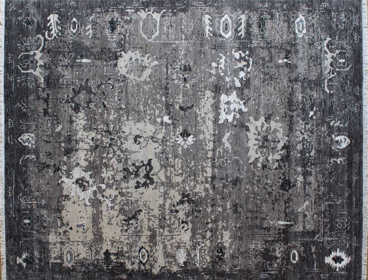 SB 23 52A GRAY WOOL + BAMBOO SILK