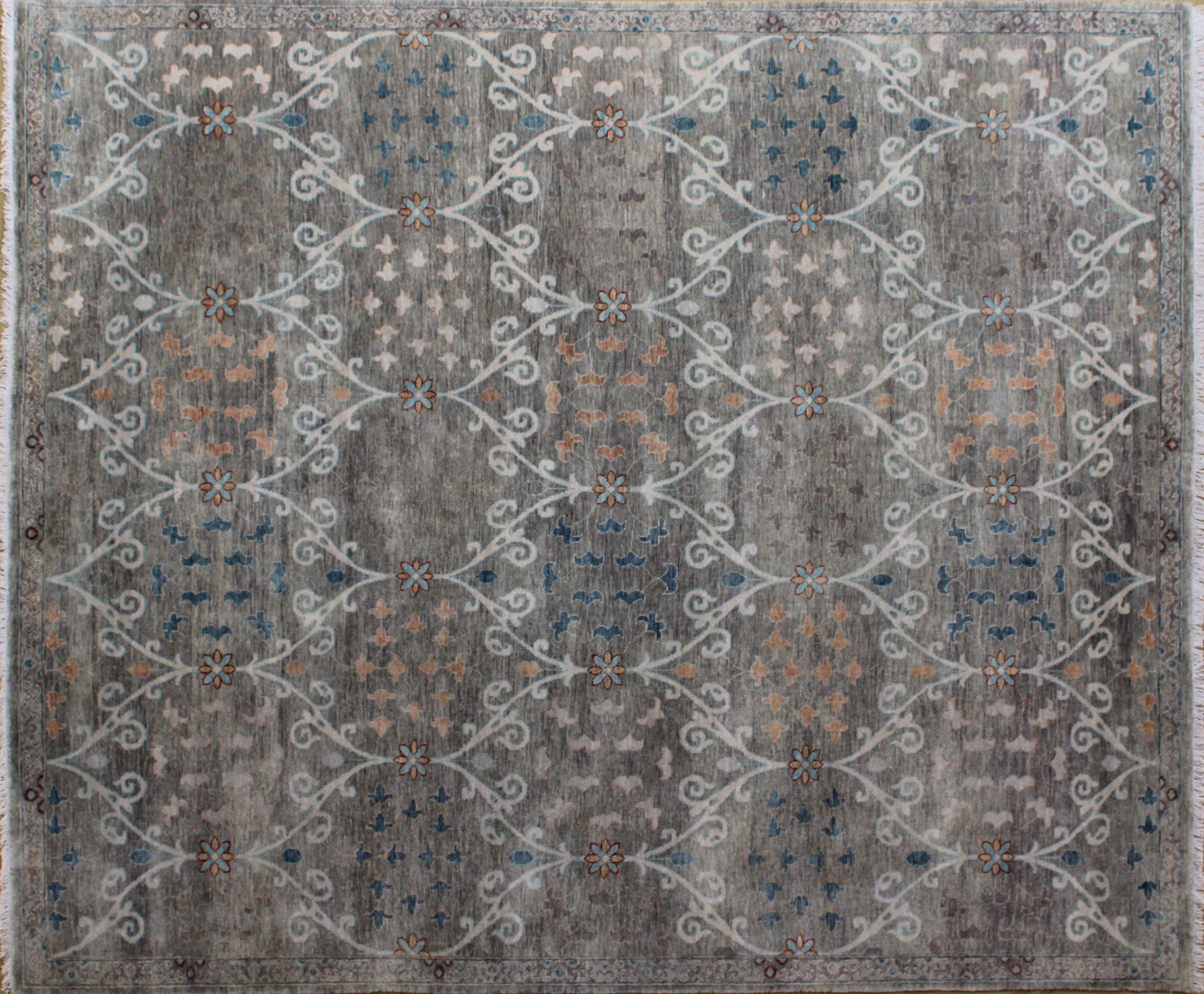 SB 23 33A GRAY WOOL + BAMBOO SILK