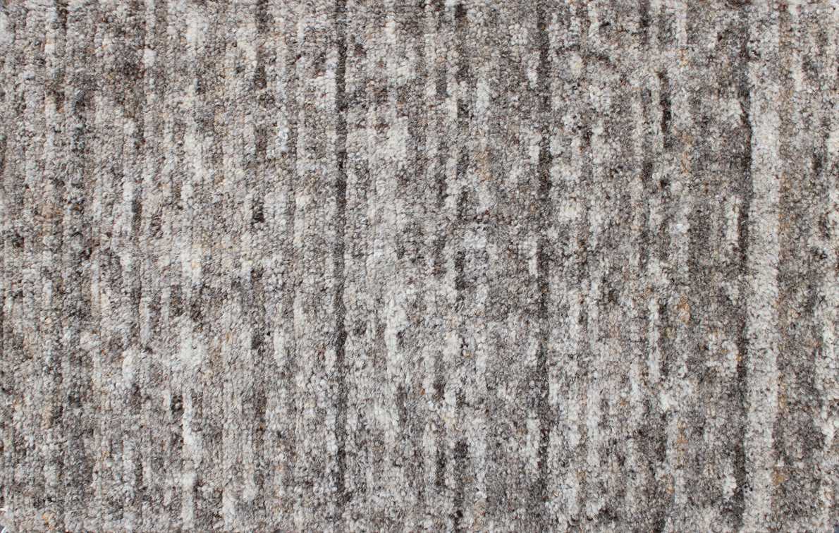 Hand Spun NZ Wool Handloom Cut Pile Twisted Rug 6