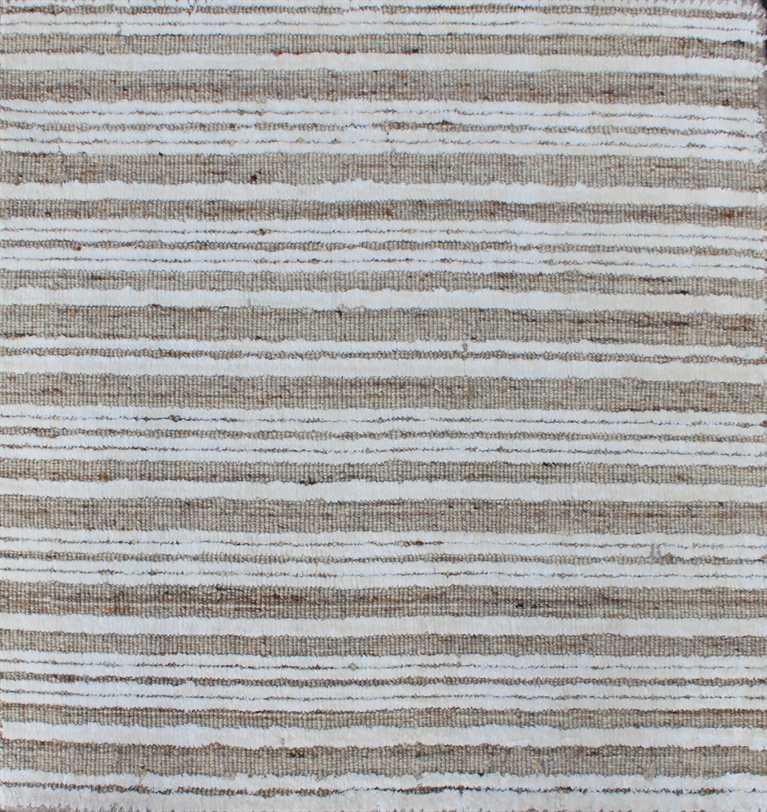 VISCOSE CUT FLAT Loop NATURAL HANDLOOM 4