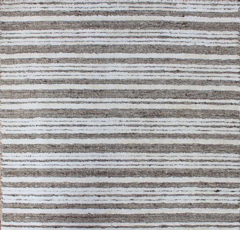 VISCOSE CUT FLAT Loop NATURAL HANDLOOM 6