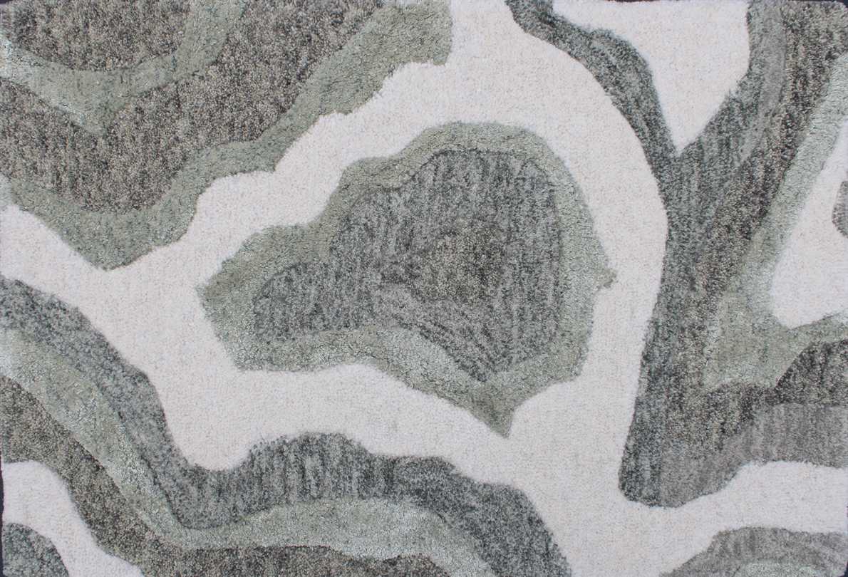 Modern SOHO CUT Multi Texture Wool And Viscose 7