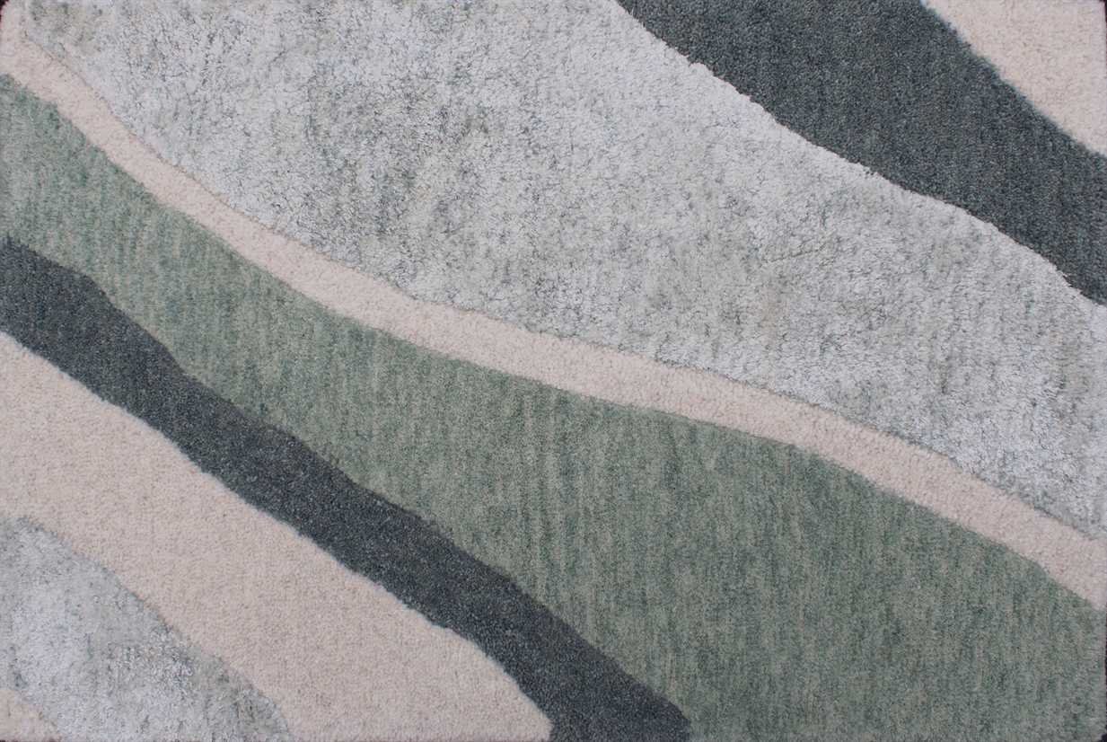 Modern SOHO CUT Multi Texture Wool And Viscose 8