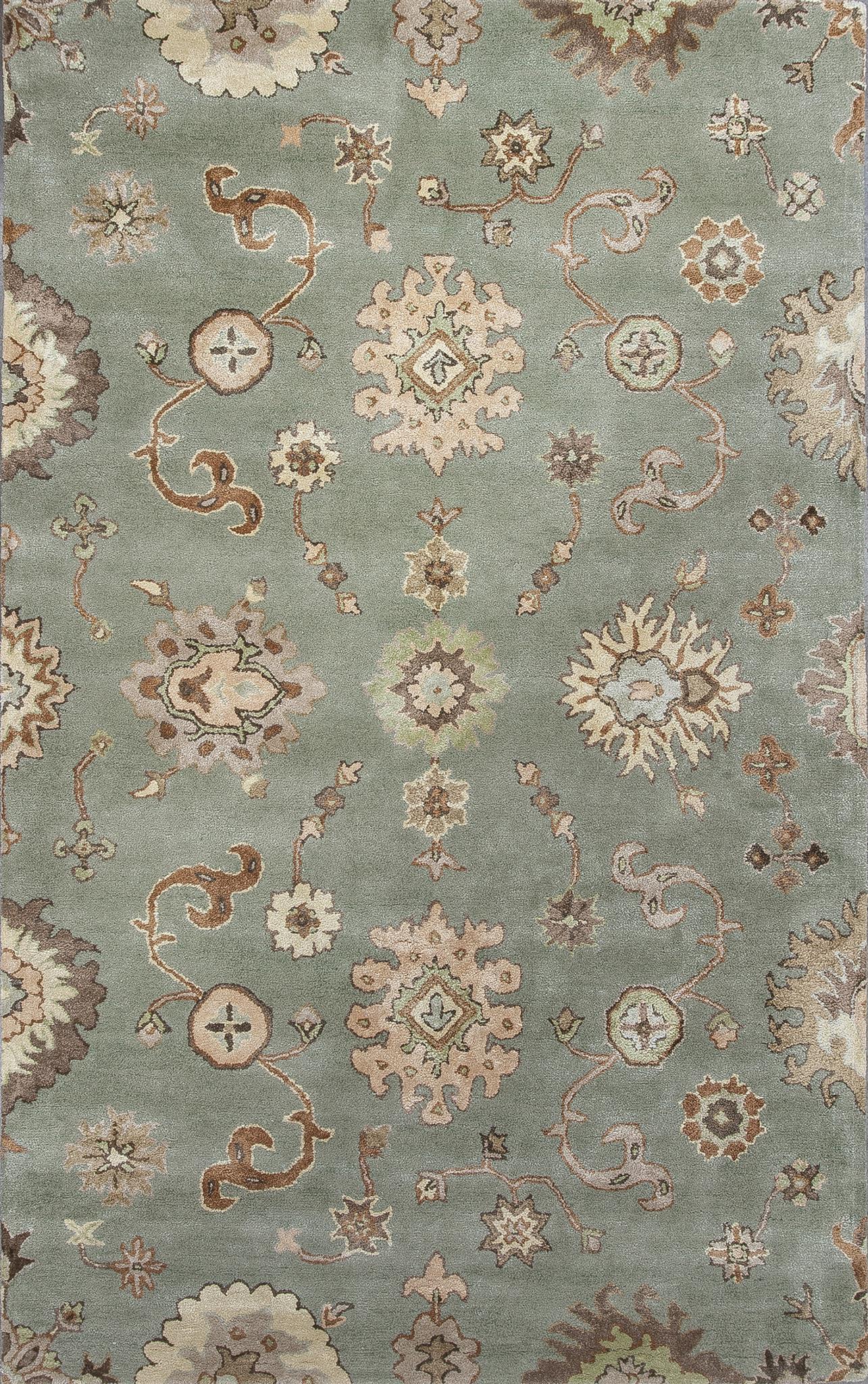 Florence 4582 Silver Sage Oushak