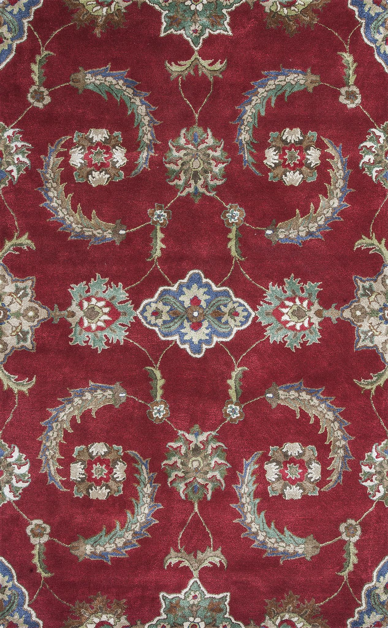 Florence 4587 Ruby Allover Mahal