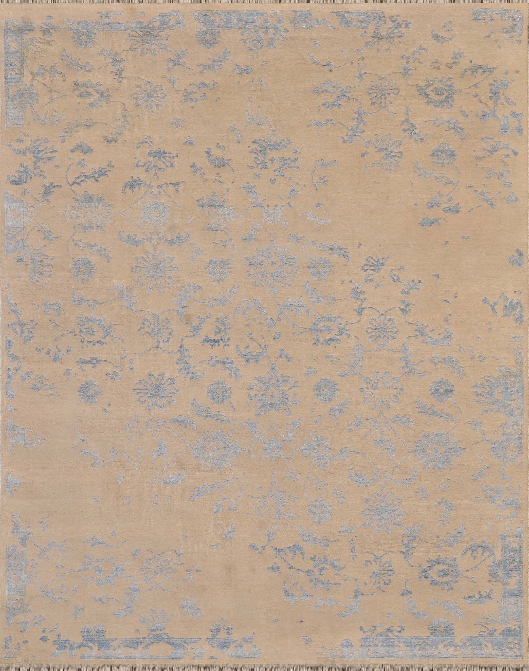 Sapphire Damask Elegance