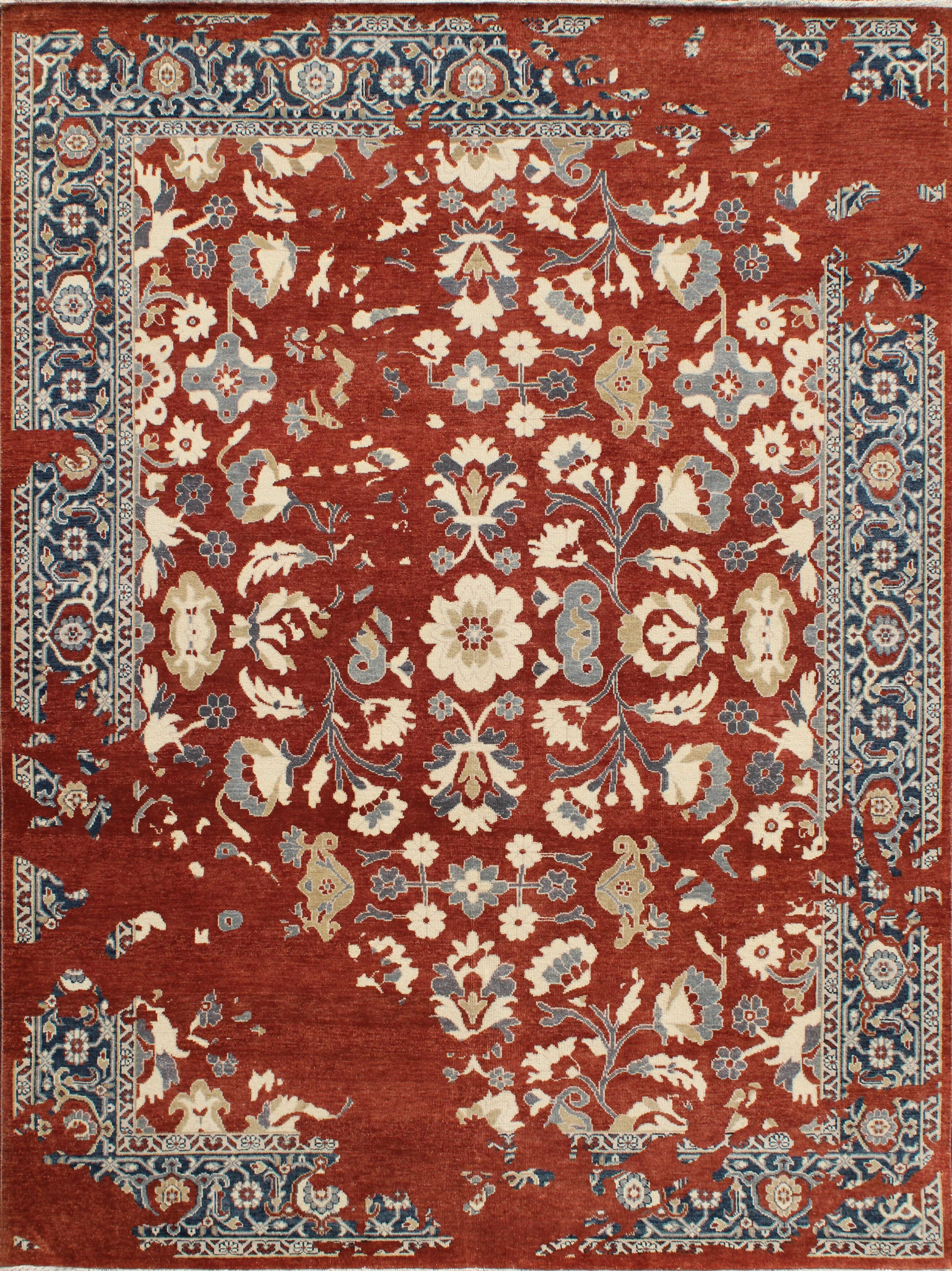 Azure Geometric Elegance