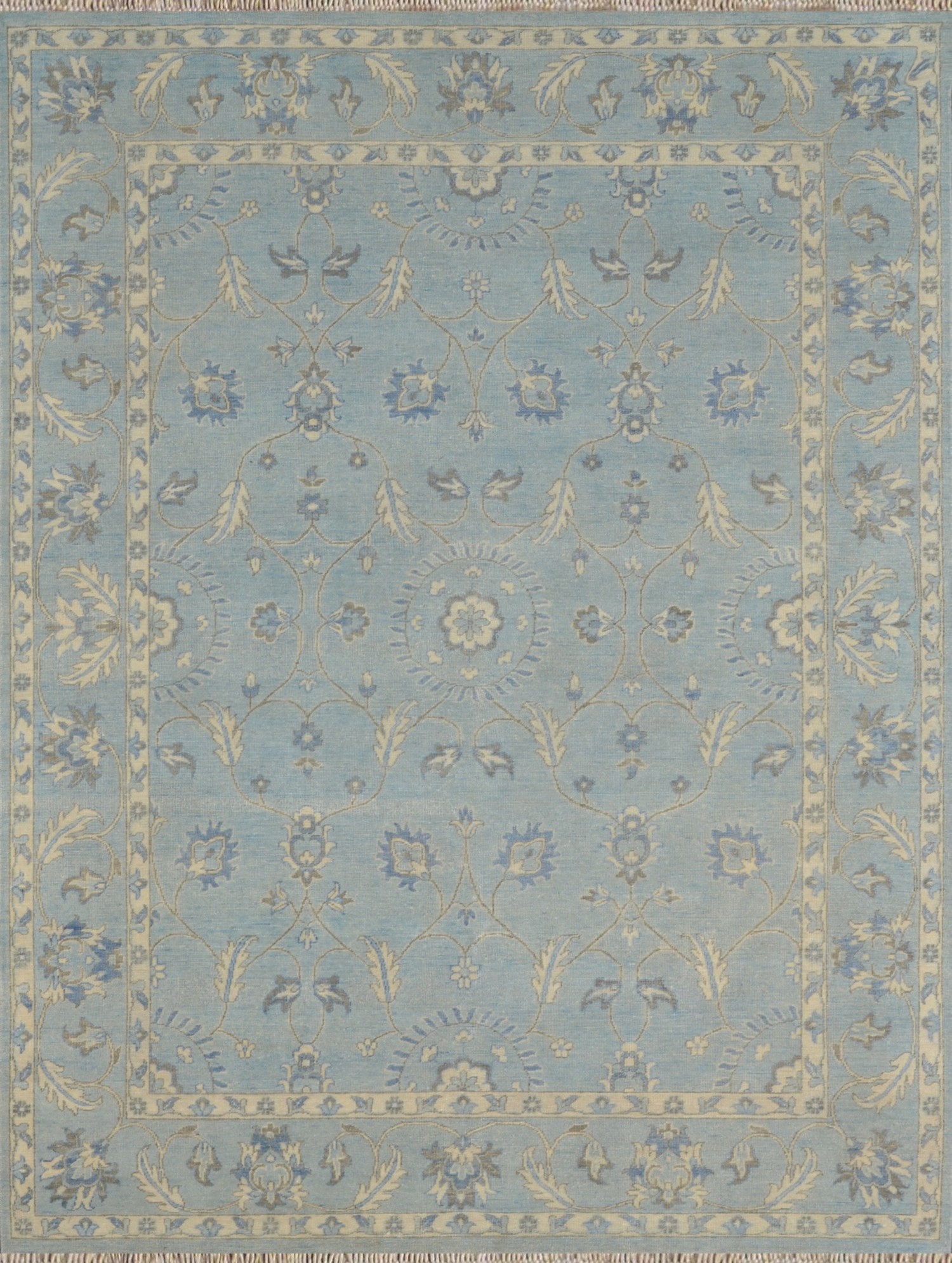 Sapphire Floral Elegance