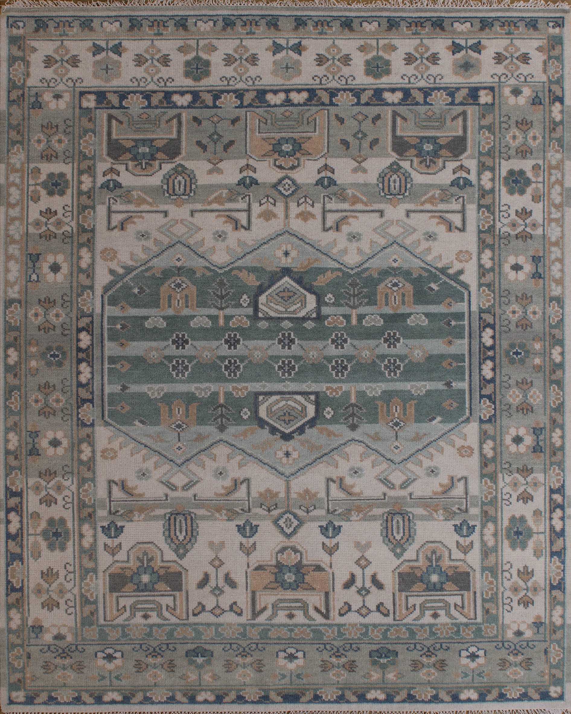 Charcoal Tapestry Elegance