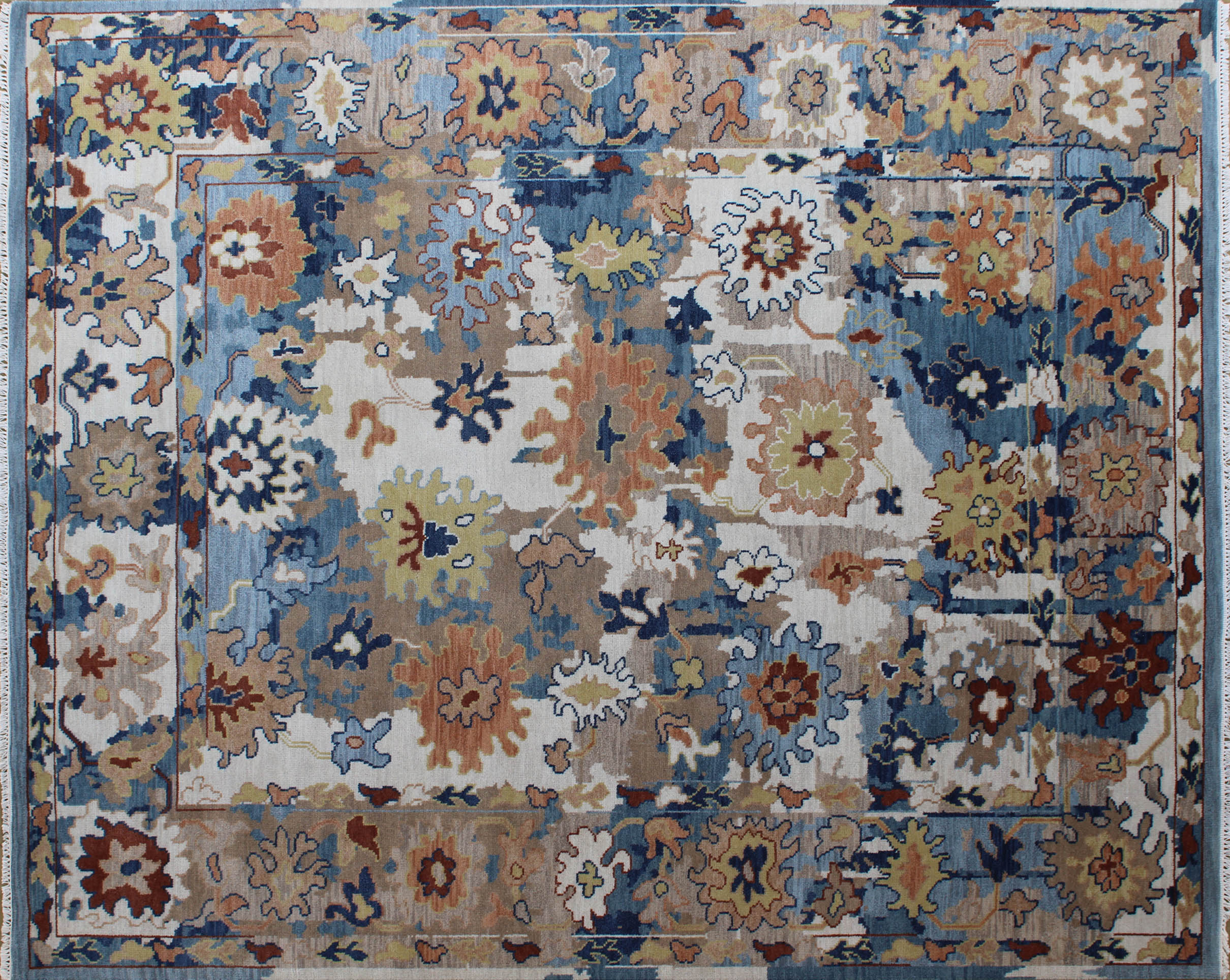 Azure Trellis Elegance