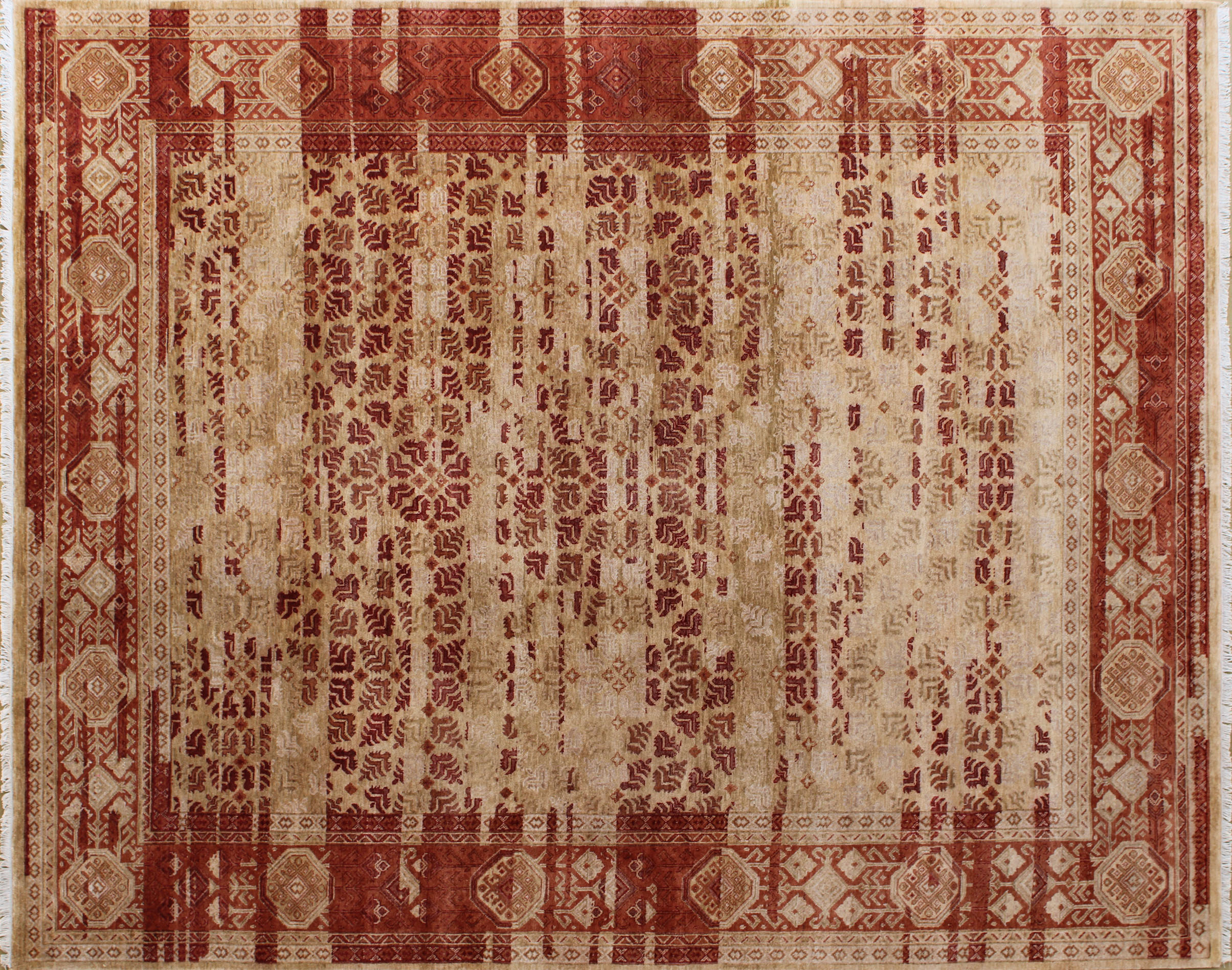 Emerald Mosaic Elegance